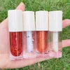6.5ml Empty Lip Gloss Tubes Lips Glaze Big Doe Foot Wand Makeup DIY Cosmetic Lipstick Lip Oils Balm Container