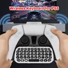 أجهزة التحكم في الألعاب عصا التحكم لجهاز PS 5 Dualsense Extand Keyboard لوحة تحكم لاسلكية تعمل بالبلوتوث لوحة تحكم PS5 لوحة الدردشة الوصول إلى لوحة المفاتيح الخارجية