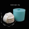 Moules de cuisson Forme de bougie à bulles 3D pour bougies Moules en silicone Outils de gâteau Cire Savon Moule DIY Aromatherarpy Décoration de la maison Cr338z