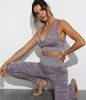 Yoga Fit Sportkläder Kvinnor Styles Outfit Tracksuits Satser för Kvinna Aktiv Suit V-Neck Bra Leggings Fitness Gym Lärar Tracksuit Designer Kläder Utomhus träning