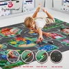 버블 키스 2021 LED 가벼운 록 러그 아이를위한 아이들 놀이 카펫 어린이 등반 퍼즐 패션 바닥 매트 자동차 생일 선물 210317