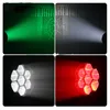 IP65 Outdoor Zoom Par led 7x40 W RGBW 4 IN 1Waterproof DMX light for DJ disco Stage par lighting