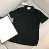 Hommes Polos T-shirt polo Designers lettre G Chemises de mode femme T-shirts à manches courtes Noir blanc Summer bests selling mens survêtement tshirt casual tops Vente en gros