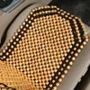 Car Seat Covers Universial Summer Cool Wood Wooden Bead Cover Massage Cushion Chair Auto Office Home 2 Colors