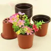 90x60x80mm Plastic Ronde Bloem Pot Nursery Home Decorating Garden Pots Potten Plant Planter Suppli