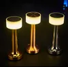 Vintage Bar Lampy stołowe Przenośne bateria LED Night Lights Quickable Desk Light Design Sypialnia Lampa nocna Restauracja Decor