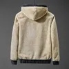 mens Cashmere hoodie men fleece s sweatshirts male Lamb cashmere s oversized clothing s 211230