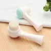 Double-sided Facial Cleansing home Brush Silicone Face Skin Care Tool Makeup Remover Massage Cleanser Beauty Tools
