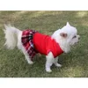 Leopard Pet Cat Dog Apparel Casual Plaid Print Puppy Jurken Schnauzer Teddy Bulldog Huisdieren Honden Kleding