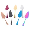 Cake spatula Serrated Edge Stainless Steel Colorful CakeTools Server Blade Cutter Pie Pizza Shovel CakesSpatula Baking Tool WLL500