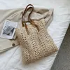 Modieus Emmer Crossbody Strozak Dames Ontwerpers Tassen vakantie reistas Breigaren Stro Canvas Geen Veelzijdig Zachte strandhandtas aan zee Koppeling GM-maat