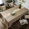 Table Cloth Light Luxury Waterproof Embroidered Runner TV Cabinet Home Decor Cover For Wedding Dining Tablecloth