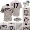 Willie Horton 1969 Jersey Denny McLain 1968 Button Down Down Way Way All Stitched Size S-3xl Gray