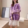 Herbst Winter Chic Pullover Frauen Mode Koreanische Lose INS Stil Oberbekleidung Grün Stricken Pullover Weibliche LR1380 210531