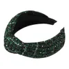 Clássico Manta Nó Hairband Bezel Casual Sequin Headband Para Mulheres Meninas Acessórios De Cabelo Ornamentos Fashion Hair Band