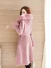 Women's Fur Women's & Faux Real Sheep Shearling Winter Coat Women Korean Slim Womens Clothing Cute Abrigos Mujer Invierno 2022 8122-1