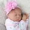 22 "Handmade Reborn Bebê Bonecas Realistas Dormindo Menina Vinil Silicone Recém-nascidos Bebês Xmas Presentes Bday