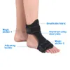 Justerbar Drop Foot Brace Ortos Plantar Fasciit Dorsal Splint Support Ankel Orthotic Stabilizer Brace Achilles Tendinit