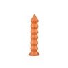 NXY Dildos Anal Leksaker Nya Barrel Tre Swordsman's Backyard Onani Enhet för Män och Kvinnor Mjuk Silicone Chrysanthemum Plug Roliga Vuxna produkter 0225