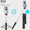R1s Selfie スティックビューティーフィルライト三脚 Iphone 8 11 12 Pro BT SelfieStick Xiaomi Huawei 携帯電話スタンド用