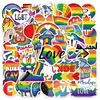 50 PCS Mixed Cartoon colorful Graffiti skateboard Stickers For Car Laptop Fridge Helmet Pad Bicycle Bike Motorcycle PS4 book Guitar Pvc Decal