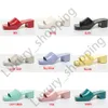 Candy Color Cool Sandal Flip Plops Sandals Beach Jelly Shoes Lady Cute Slides с коробкой