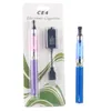 MOQ 10st Ego Evod CE4 Blister Starter Kit 650mAh 900mAh 1100mAh EGO-T batteri CE4 Atomizer Clearomizer E Cigarett Vape Kit