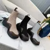 ブーツデザイナー秋冬女性シューズニット弾性ブーツ高級ブーツセクシーな女性ハイヒール靴の大きさ41