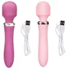 NXY Vibrators Мощные Волшебные Палочки Секс-игрушки для Женщин AV Stick Clitoris Стимулятор G Способ Вибрации Фаллоимитационные продукты для взрослых 1119