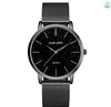 Business Casual CWP Quartz Mens Watch Trendy Star Starry Glossy Messy en acier inoxydable Bracelet Classic Dial Wrist Wrists Chrismas G244F