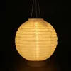 LED solaire lanternes chinoises étanche Lampion suspendu boule lumière anniversaire mariage bricolage artisanat décor cadeau fête fournitures Q08106858058