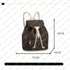 Ladies Fashion Casual Designe Luksusowy Plecak SchoolBag Wysokiej Jakości Top 5A M43431 Torebka