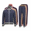Design Tracksuit Men Luxury Sweat Suits Autumn Mens Jogger Suits Jacket + Pants Sets Sporting Suit Hip Hop Sets High Quality