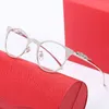 高級デザイナーの新しい男性と女性のサングラス20％オフヘッドフルラウンド猫の眼鏡メタル光学フレームを40％オフ