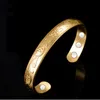 Homod Gold Pattern Magnetic Copper Bangle Bracelet Healing Bio Therapy Arthritis Pain Relief Jewelry Q0719