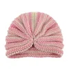 16*14 CM Autumn and Winter Soft Warm Knitting Wool Caps Infant Colorful Crochet Striped Hats Children Headwear Christmas Gifts