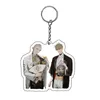 Anime 19 Days Keychains Cute Keyrings Youth Key Holder Cartoon Figure Old Xian Hetian Jian Yi Pendent Key Ring Jewelry G1019