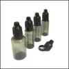 Flaschen, Gläser, Aufbewahrung, Haushälterin, Organisation, Haus, Garten, Großhandel – Großhandel, 5 ml, 10 ml, 15 ml, 20 ml, 30 ml, 50 ml, Haustier-Kunststoff, schwarz, leer, E-Flüssigkeit B