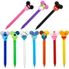 Kawaii Cartoon 0.5mm Ballpoint Pen Student Signature Creative Stationery Office School Supplies Black Gel ink Pens