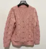 ladies floral vneck longsleeved autumn sweater with sweater cardigan jacket 908