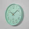 Relógios de parede relógio nórdico minimalista borda grossa 3d recar