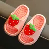 Teutlers Little Boys Girls Cute Fruit Glaides Sandalen Non Slip Beach Poolschoenen Anti-slip Slippers Kinderschoenen Pantuflas G1218