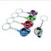 Whistle Som Turbo Keychain Manga Rolamento Fiação Auto Parte Modelo Turbina Turbando Chaveiro Chaveiro KeyFob Keyring Free