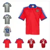 Camisa de futebol retrô República Tcheca 1996 1997 Uniforme vintage 96 97 Home Red Classic Football Shirt Novoy Nedved Poborsky Frydek