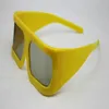 Cadre jaune IMAX lunettes 3d verre 3d linéaire polarisé pour films 3D