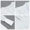 Casual Parti Tulum Bayan Tulumlar Seksi Uzun Kollu Sıska Katı Bodycon Beyaz Giyim 210515