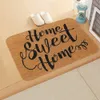 Simple Style Welcome To Import Floor Carpets Entrance Halls Kitchen Absorbent Carpet Mats