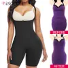 Bodysuit Shapewear för Kvinnor Full Body Shaper Waist Trainer Slimming Bodysuits Viktminskning Korrigerande Underkläder Modelleringsremmar