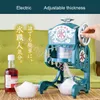 Electric Ice Crusher Hushåll Smoothie Ice Shaver Snow Cone Maker Machine Snowflake Ice Maker