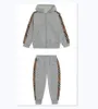 Printemps Automne Bébé Garçons Survêtements Sportswear Enfants Vêtements Ensembles Garçon Casual Set Coton Enfants Plaid Hoodies + Pantalons Joggers